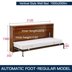 Gran oferta, mecanismo de <span class=keywords><strong>cama</strong></span> <span class=keywords><strong>abatible</strong></span> plegable oculto, Kit de camas tamaño Queen, <span class=keywords><strong>cama</strong></span> de pared Murphy eléctrica <span class=keywords><strong>Horizontal</strong></span> Regular - Product Image 5