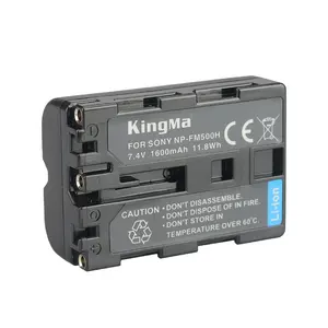KingMa NP-FM500H аккумуляторная зарядка аккумулятора с цифровой индикацией FM500H 7,4 v Цифровые Батареи для Sony A65 A77