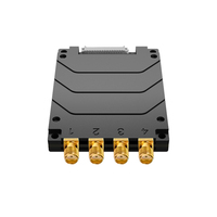 Lector RFID UHF CHAFON CF-E714 con Módulo Impinj E710, Cuatro Puertos de Antena, OEM, 1100 Etiquetas/S, Alcance de 0-30m, ISO 18000-6C, Aluminio, USB 2.0