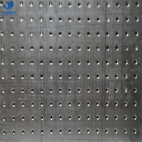 Écran métallique perforé en acier inoxydable 304 / galvanisé utilisé dans la machine à broyer