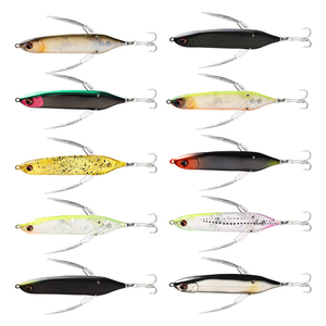Nouveau Finesse Crawler Hard Bait 80mm 6.5g Wobbler Topwater Leurres De Pêche Crayon Leurre Minnow Popper Flottant Leurre De Pêche - Product Image 1