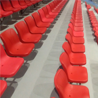 Vente chaude Intérieur Extérieur Lieu Stade Escamotable En Aluminium Mobile Tribune Banc Bleacher