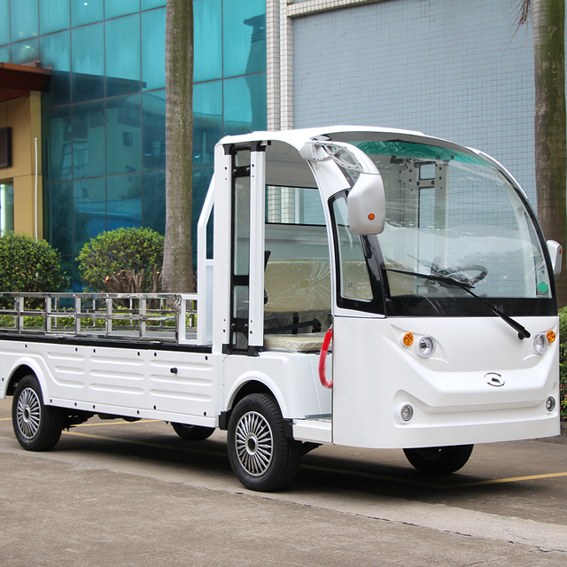 RHD 72V/7.5KW AC Motor Pickup Small Mini Electric Utility Trucks 8h Recharge Time 2 Seats Electric Small Mini Cargo Trucks