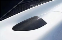 Panneau de décoration de sortie d'air pour garde-boue arrière en fibre de carbone sèche style Novite-C pour McLaren GT Préimprégné