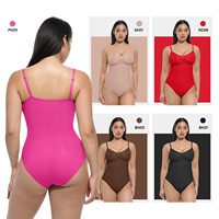 Hot Sale Hexin Grossiste Gaine Amincissante Sculpte Corps Ventre Plat Respirante Sans Couture Bodysuit pour Femme