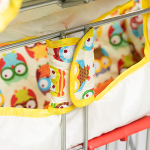 Cubierta de carrito de <span class=keywords><strong>compras</strong></span> <span class=keywords><strong>para</strong></span> bebés, fabricación OEM, productos, lavables, suaves, <span class=keywords><strong>para</strong></span> el cuidado del bebé, cubierta de carrito de <span class=keywords><strong>compras</strong></span> y cubierta de silla alta <span class=keywords><strong>para</strong></span> bebés - Product Image 3