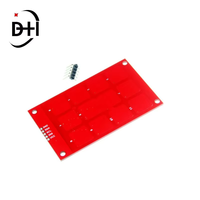 Teclado táctil capacitivo MPR121, interfaz I2C, Sensor táctil capacitivo, teclado, 12 botones, módulo de Sensor para Arduino
