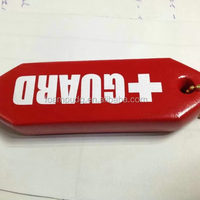 Grossistes impression LOGO personnalisée porte-clés flottant ovale porte-clés flottant
