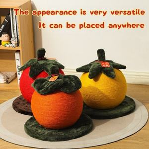 Modern Customizable Ruyi Persimmon <b>Cat</b> Scratcher Post Sisal <b>Cat</b> Trees Scratcher Wholesale Cross-Border <b>Cat</b> <b>Scratching</b> <b>Board</b> - Product Image 5