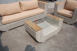 Proveedor al por mayor Rattan Mimbre Jardín Sofás Salón Terraza Ocio Muebles Al Aire Libre Sofá Set - Product Image 5