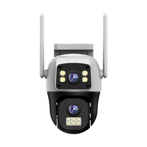 Cámara V380 Pro 4MP WIFI/4G PTZ <span class=keywords><strong>para</strong></span> Exteriores, Pantalla Dual, Detección Humana por IA, Lentes Dobles, Protección de Seguridad, Cámara IP, Audio Bidireccional - Product Image 1