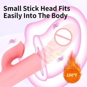 آلة جنسية نسائية متعددة الوظائف قابلة لإعادة الشحن بمنفذ USB ، هزاز جي سبوت ، مدفئ ، مطاطي ، دسار ، تدوير البظر ، تدوير السكتة الدماغية - Product Image 6