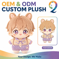 Poupée en peluche personnalisée, créez votre propre jouet en peluche, fabricant OEM, faible MOQ, mascotte en peluche personnalisée