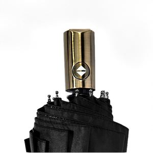 Parapluie Automatique Pliant Haut de Gamme Résistant au Vent de Haute Qualité avec Logo - Product Image 3
