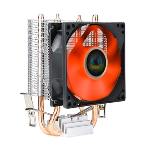 ซีพียูเย็น90X90X25Mm ทองแดงคู่ฮีตเตอร์พัดลมเงียบสำหรับ I3 I5 I7 I9 I10เดสก์ท็อปที่ I11หน่วยประมวลผล AMD - Product Image 3