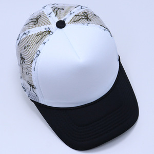 หมวกแก๊ปตาข่ายฤดูร้อนแบบให<span class=keywords><strong>ม</strong></span>่ สไตล์อเมริกัน แฟชั่นระบายอากาศได้ดี เห<span class=keywords><strong>ม</strong></span>าะสำหรับกิจกรร<span class=keywords><strong>ม</strong></span>กลางแจ้ง 6 แผง - Product Image 6