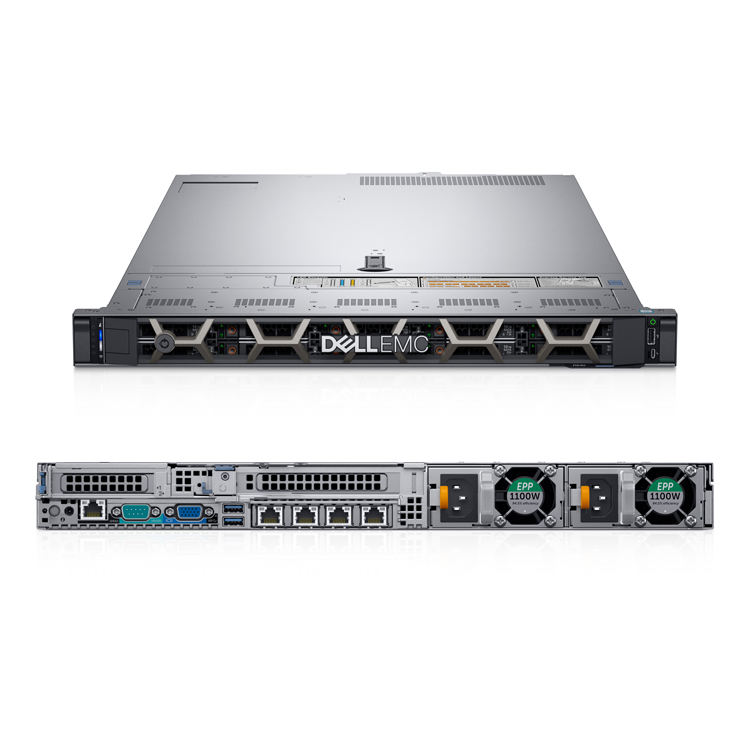 Dell Poweredge Storage Cached R640 System Network 1U Serveur Servidor Xeon EMC Computer Rack Server