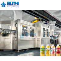 Ligne de production complète et entièrement automatique de jus de fruits, ligne de production de boissons, machine de remplissage de jus