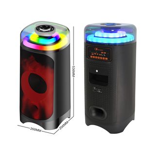 <span class=keywords><strong>Speaker</strong></span> Ganda Luar Ruangan Nirkabel Berdaya Tinggi Portabel dengan Lampu RGB 50W - Product Image 4