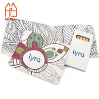 Set de Libros para Colorear para Adultos con Lápices de Colores de Madera Natural, Kit de Arte Creativo para Aliviar el Estrés y la Relajación, Páginas para Colorear con Patrones