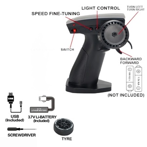 Hai Bộ Lốp Xe 2.4G 1/20 Quy Mô 4WD Drift RC Xe Với Đèn Tố<span class=keywords><strong>c</strong></span> Độ Cao Xe Ô Tô Với 3.7V Pin Lithium & <span class=keywords><strong>C</strong></span>áp USB - Product Image 3