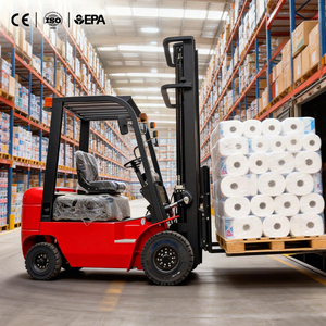Carrello Elevatore Diesel Shandong Personalizzabile, 2-3,5 Tonnellate, Fuoristrada 4x4, per Tutti i Terreni, Carrello Elevatore Agricolo per Movimentazione Mangimi - Product Image 3