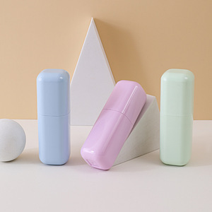 Biểu tượng tùy chỉnh <span class=keywords><strong>30ml</strong></span> Macaron màu rỗng chai lotion nhựa vuông mỹ phẩm chăm sóc da du lịch cách ly kem bao bì - Product Image 4