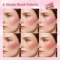 Ensemble de maquillage tout-en-un pour le visage : base, anticernes, contour, illuminateur, palette de blush, crayon à sourcils, fard à paupières, kit de maquillage pour les lèvres