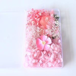 Vente en gros Mini fleurs séchées mélangées Eucalyptus naturel multicolore Matériaux séchés en vrac Petit emballage déco - Product Image 2