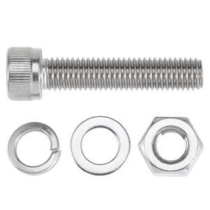Tornillos, Tuercas y Arandelas Planas de Acero Inoxidable 316 con Rosca Métrica Estándar y Cabeza Hexagonal - Product Image 2