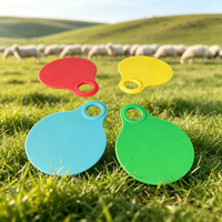 Nouveaux colliers et étiquettes d'oreille en plastique TPU de haute qualité pour l'identification des moutons, des chèvres et des animaux d'élevage - Durée de vie de 5 à 10 ans