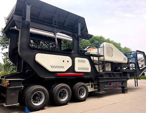 Impianto Mobile di Frantumazione Pietre a Basso Prezzo, Frantoio a Mascelle Mobile, Alimentatore Vibrante, Nastro Trasportatore, Impianto di Trasferimento Flessibile Completo 3 in 1 - Product Image 2