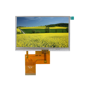 4.3 inch TFT LCD module 16:9 khía cạnh tỷ lệ 480x272 độ phân giải với cảm ứng điện trở Bảng điều chỉnh sản phẩm loại LCD module - Product Image 1