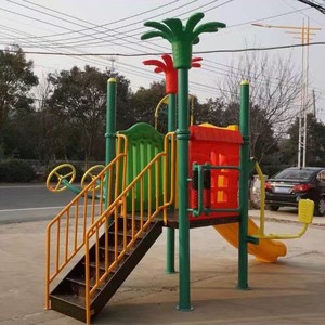Children Slide 3.2m X 2m X 3m <b>Mini</b> Play Structure For Ages 4-14 Years Outdoor Toy Equipment - Product Image 2