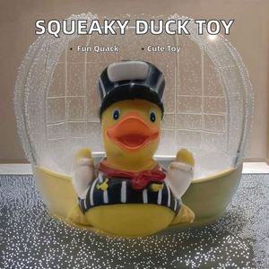 Juguete de Baño para Bebés, Pato Amarillo de Plástico con Sonido, para Niños en la Piscina, Regalo de Navidad - Product Image 3