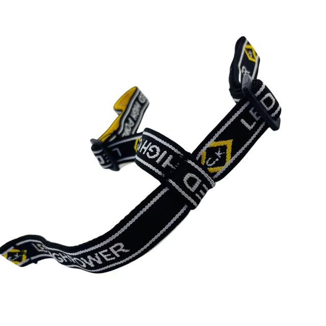High Tenacity Specially Designed Waterproof Elastic Headlamp Band For Hiking & Running Adjustable Elastic Head Strap