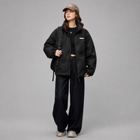 Veste matelassée pour couple personnalisée en duvet de canard blanc à 90 %, parka épaisse et chaude pour femme, idéale pour l'hiver, les activités de plein air, le camping et les aventures dans la neige