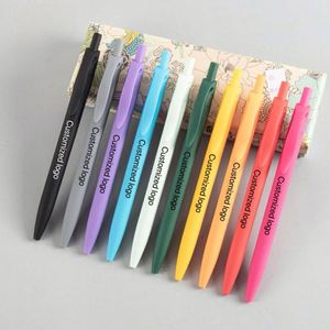 Bolígrafo de Plástico Personalizado al por Mayor 2025, Regalo Promocional Empresarial, Colorido, con Logotipo Impreso Personalizado OEM, Punta de 1.0 mm, Artículos de Papelería - Product Image 2