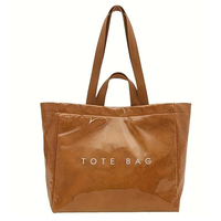 Plage étanche personnalisé durable Shopping femmes grand sac fourre-tout en PVC