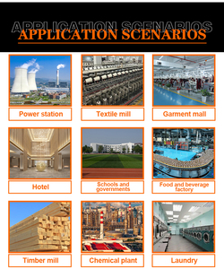 Chaudière à eau chaude industrielle CDZ 20MW à biomasse, copeaux de bois et <span class=keywords><strong>charbon</strong></span>, à économie d'énergie, basse pression, conception horizontale - Product Image 6