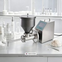 Pompe doseuse de poudre haute précision PMP1000, alimentateur à vis sans fin en acier inoxydable 60L, OEM 1000W pour ligne de traitement industrielle
