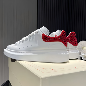 Fashion Designer Casual Sneakers High Quality Comfort Luxury Sport Running <b>Shoes</b> Genuine Leather <b>White</b> Running Sneakers for Men - Product Image 3