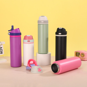 500ml stainless steel water <b>bottle</b> Dual drink pop up lid 18oz 25oz 1L stainless steel water <b>bottle</b> 1 litre - Product Image 2