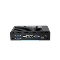 Mini PC Embebido I3 5005U 6006U de Doble Núcleo, 2x Ethernet RJ45, 4x RS232/485, GPIO, Sistema Operativo Windows/Linux para KIOSK, Señalización Digital y Punto de Venta