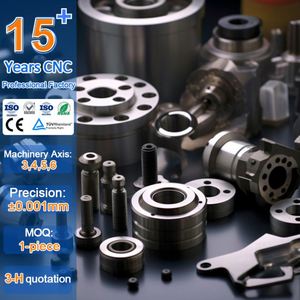 Piezas de Mecanizado CNC Personalizadas, Aluminio, Acero Inoxidable, Electroerosión por Hilo, Torneado de Precisión, Fresado, Rectificado, Piezas de Equipos Industriales - Product Image 1