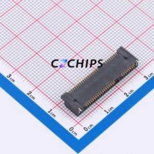 X1304WVS-52A-LPV10 PCI/PCIe Connector SMD Connector mPCI-E 52P 36P Horizontal Mount - Product Image 2