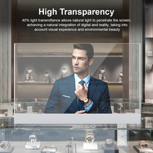 55 <strong>Inch</strong> Transparent <strong>OLED</strong> 1920 * 1080 High Contrast Transparent Flexible <strong>OLED</strong> Display Digital Signage And Display <strong>Screen</strong>