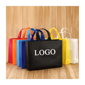 Bolsa de tela no tejida con logotipo impreso personalizado portátil y reciclable <span class=keywords><strong>para</strong></span> uso diario y publicidad MOQ bajo disponible <span class=keywords><strong>para</strong></span> la venta - Product Image 2