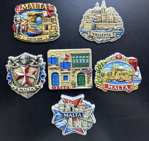 Imanes de nevera 3D de metal de gran venta: Recuerdos de Lugares Emblemáticos Turísticos Italianos Impresos con UV - Product Image 3