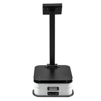 Foxtechrobot S30 模块化无人地面交通工具机器人底盘套件，适用于 DIY 研究/配送机器人，铝合金框架，支持 GPS 导航